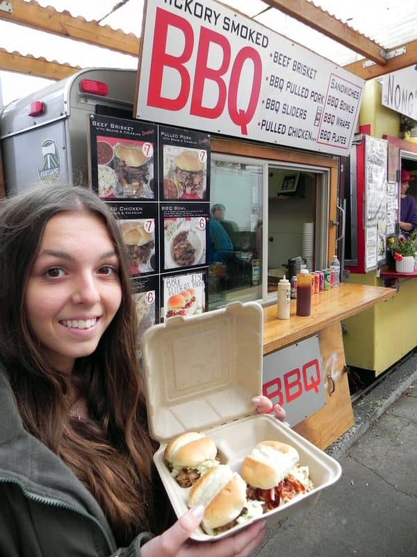 BBQ sliders Portland food