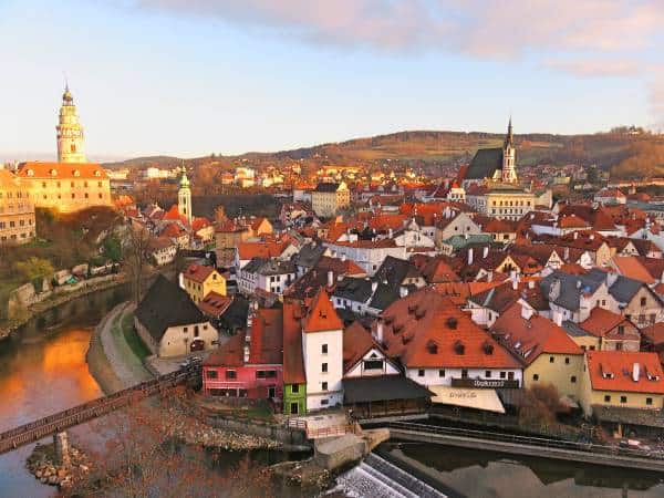 Cesky Krumlov is one of Europe true romantic villages