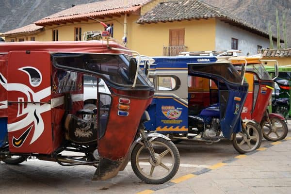 machu picchu moto taxis