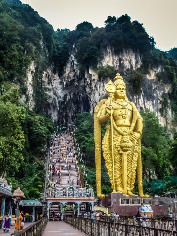 Entrance to the Batu Caves