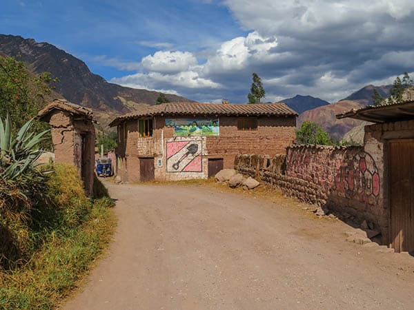 Local chocolate factory in Chichu Bamba Peru