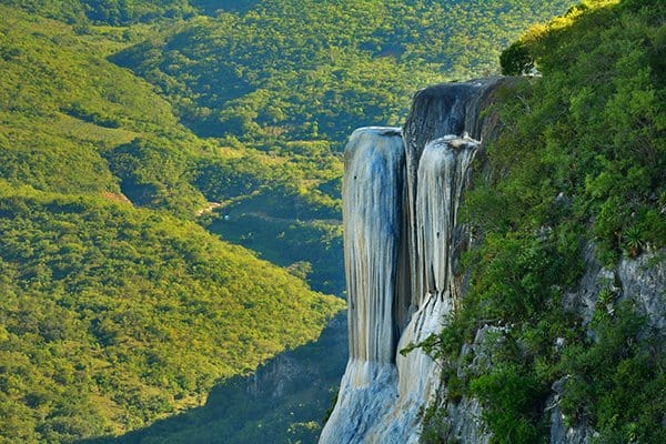 The petrified waterfall at Hierve el Agua is something you have to see to believe