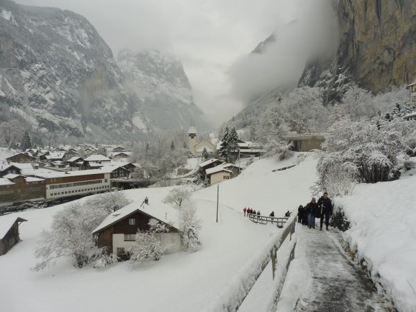 Lauterbrunnen is a great base for exploring the Swiss Alps