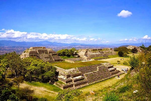 Not only is the city of Monte Alban an amazing feat of engineering but the views from here are breathtaking