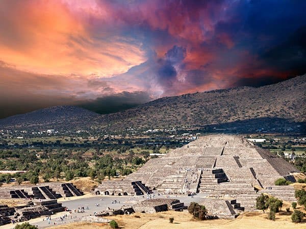 The Pyramids at Teotihuacan are a must visit in Mexico