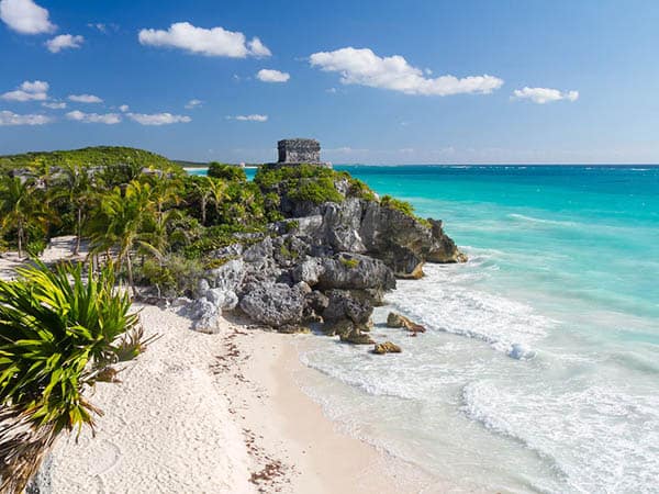 The Incan ruins at Tulum are one of the most Instagrammed places on Earth