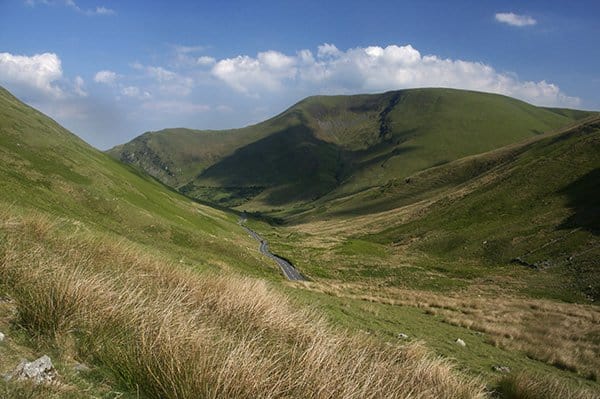 Bwlch yr Oerddrws mountain pass on A470 road near Dinas Mawddwy Gwynedd Snowdonia National Park Mid Wales UK