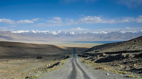 The Pamir Highway from Kyrgyzstan to Tajikistan has been travelled for hundreds of years.