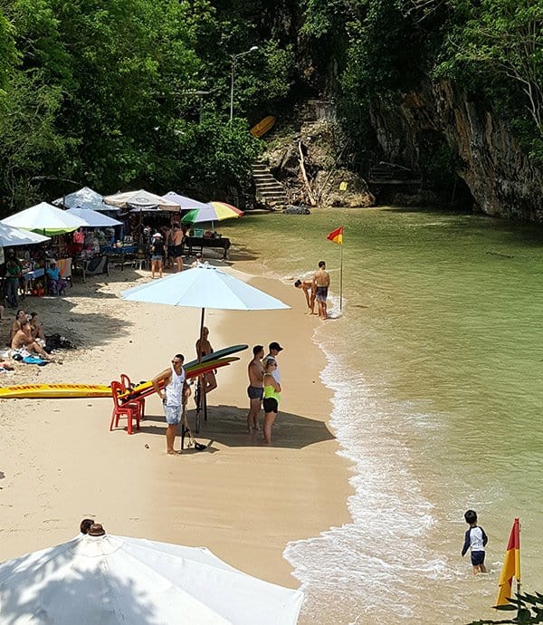 Padang Padang Beach is one of many secluded beaches in Uluwatu