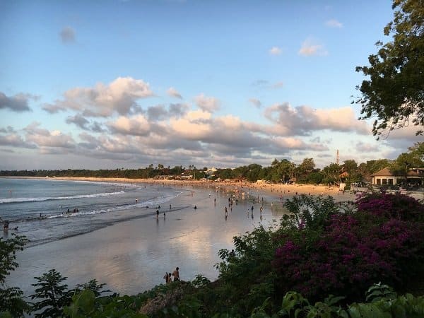 Jimbaran beach may be famous for its seafoodrestaurants on the sand but it offers much more