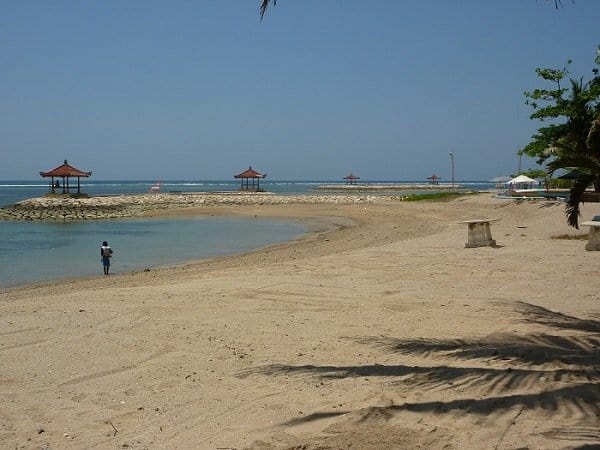 Restaurants on the sand and a relaxed vibe make Sanur a great alternative to the more popular Bali beaches