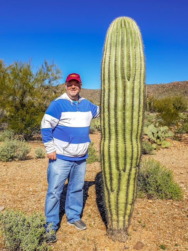 Looks like I might jave made a new friend in Saguaro National Park