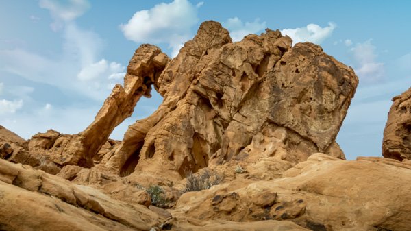 Once you find the right viewing angle it becomes obvious how elephant rock got its name