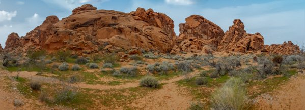 valley of fire colourful rocks