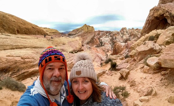 The occassional selfie proved to our family that we actually got out of the car and hiked at these amazing locations