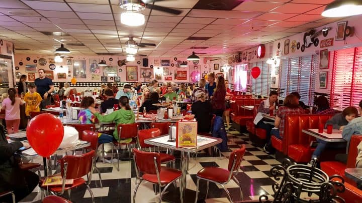 Little Anthony's is a busy little 50's style diner in Tucson. Typical diner food but a great atmosphere including a DJ