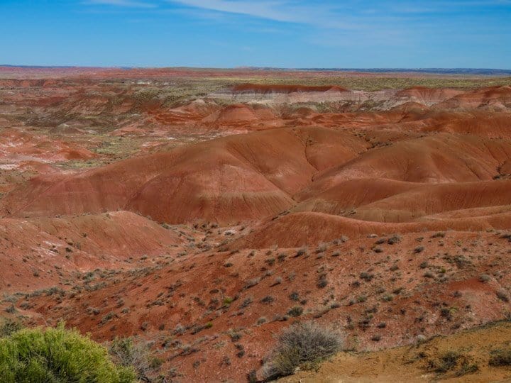 Around every corner at Petrified Forest National Park is a startling new landscape so different from the last.