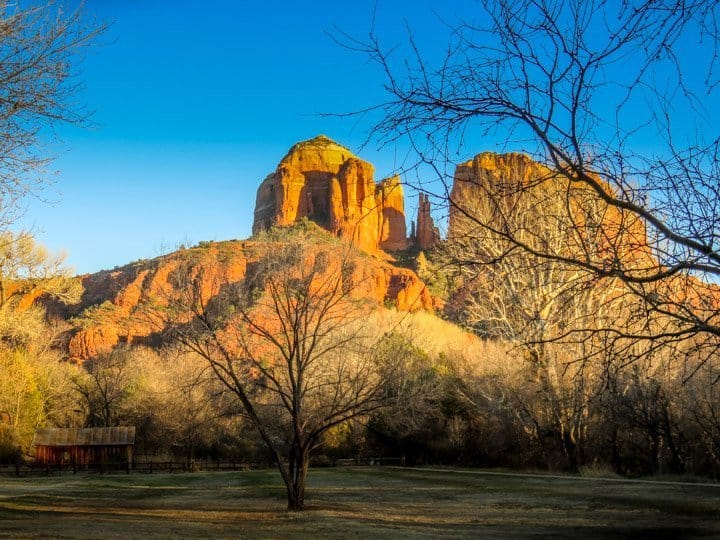 Red Rock State Park in Sedona a great place for a sunset walk