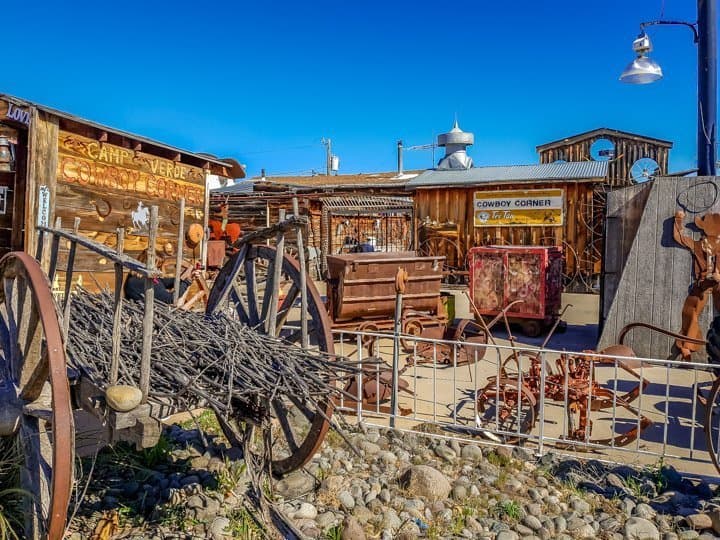 Camp Verde is the hub for Montezuma Castle and Well visits