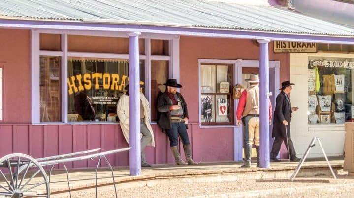 Tombstone Arizona is a mix of history and theatre