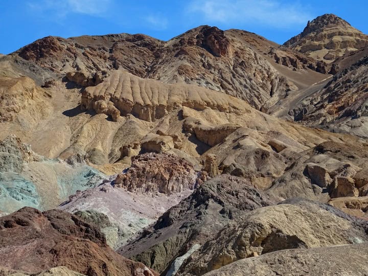 Death Valley National Park is a large area in southern California