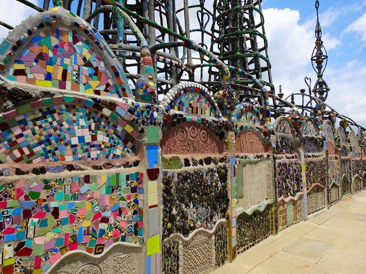 Watts Towers in South Los Angeles is one of the coolest, and most underrated, sights in LA.