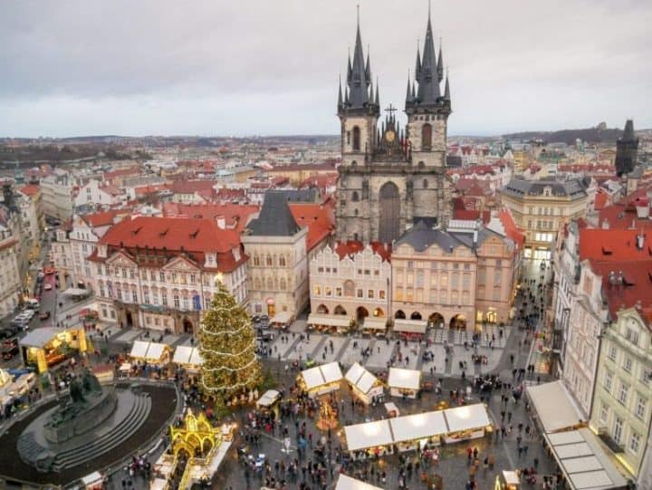 The best view in Prague has to be from the clocktower