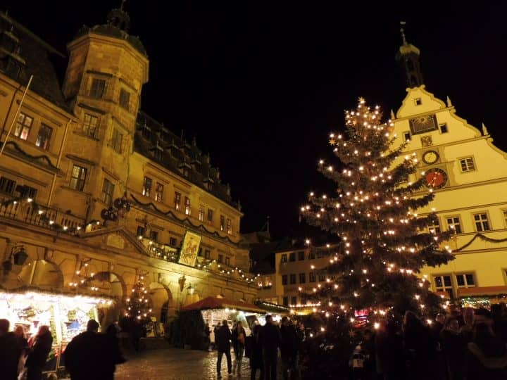 Rothenburg is a magical town year round but even more amazing at Christmas