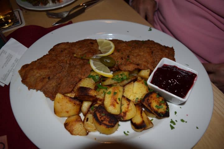 When it's dinner time in Austria it must mean Schnitzel