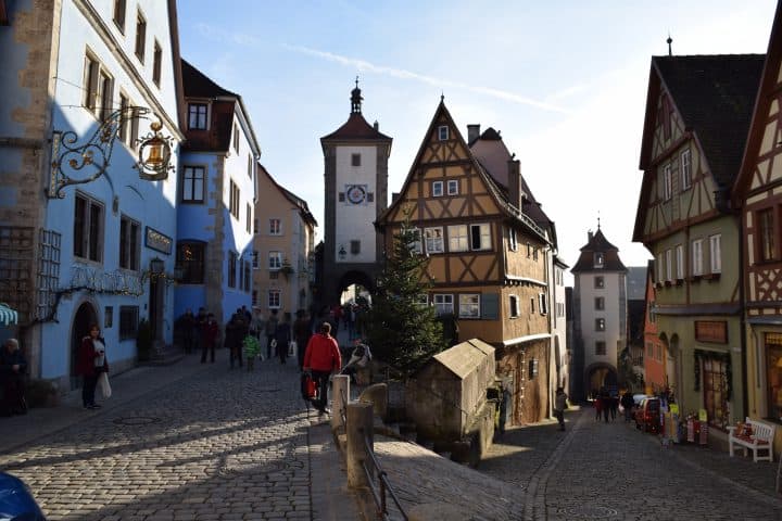 Rothenburg is home to one of the most photographed intersections in Europe