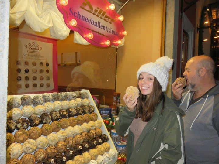 The famous Rothenburg Snowball, which flavour to pick?