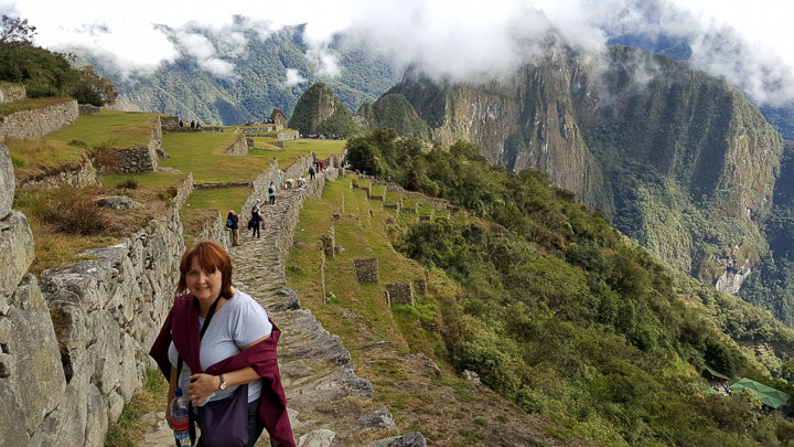 The hike from the main village of Machu Picchu up to the Sun Gate is lung busting