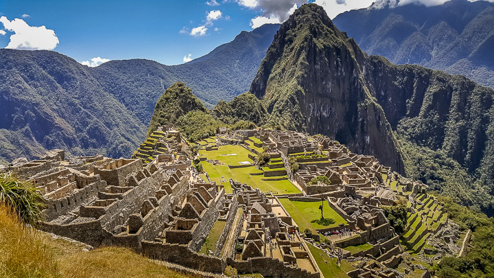 This is what you come here for, the perfect view of Machu Picchu
