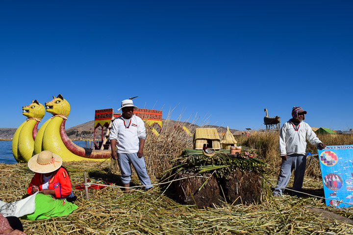 Learning how the Uros people build their floating islands