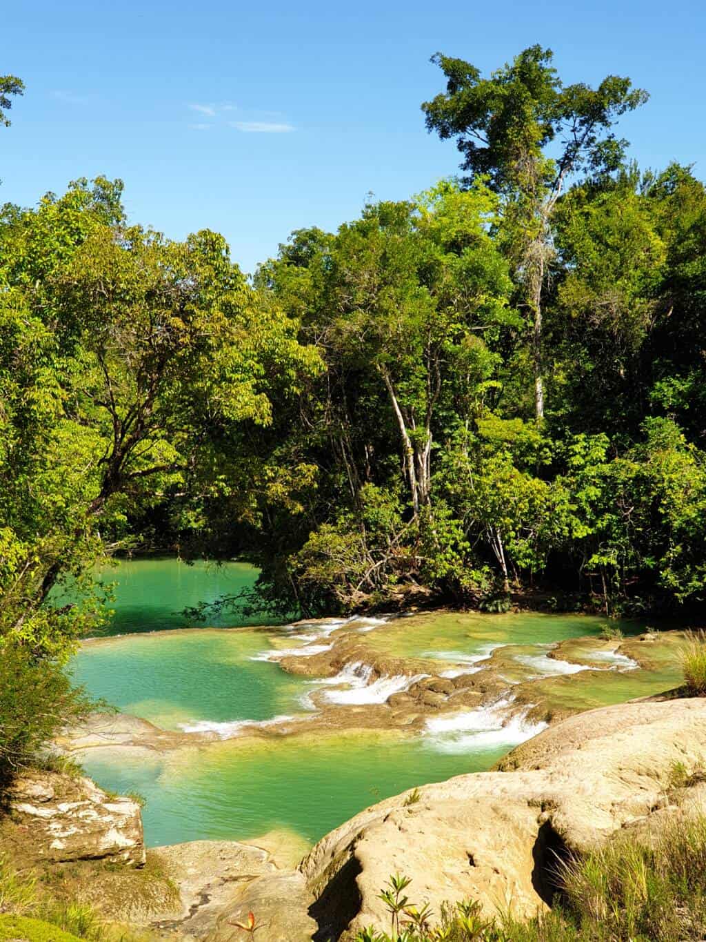 Plan your perfect Mexico road trip so that you don't miss out on spectacular hidden gems like the Cascadas Roberto Barrios.