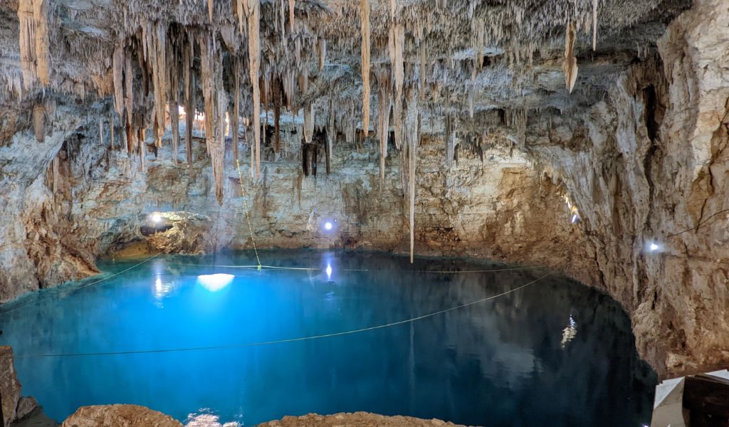 One of the most amazing experiences you can include on your Mexico road trip is a visit to one of the magnificent cenotes of the Yucatan.