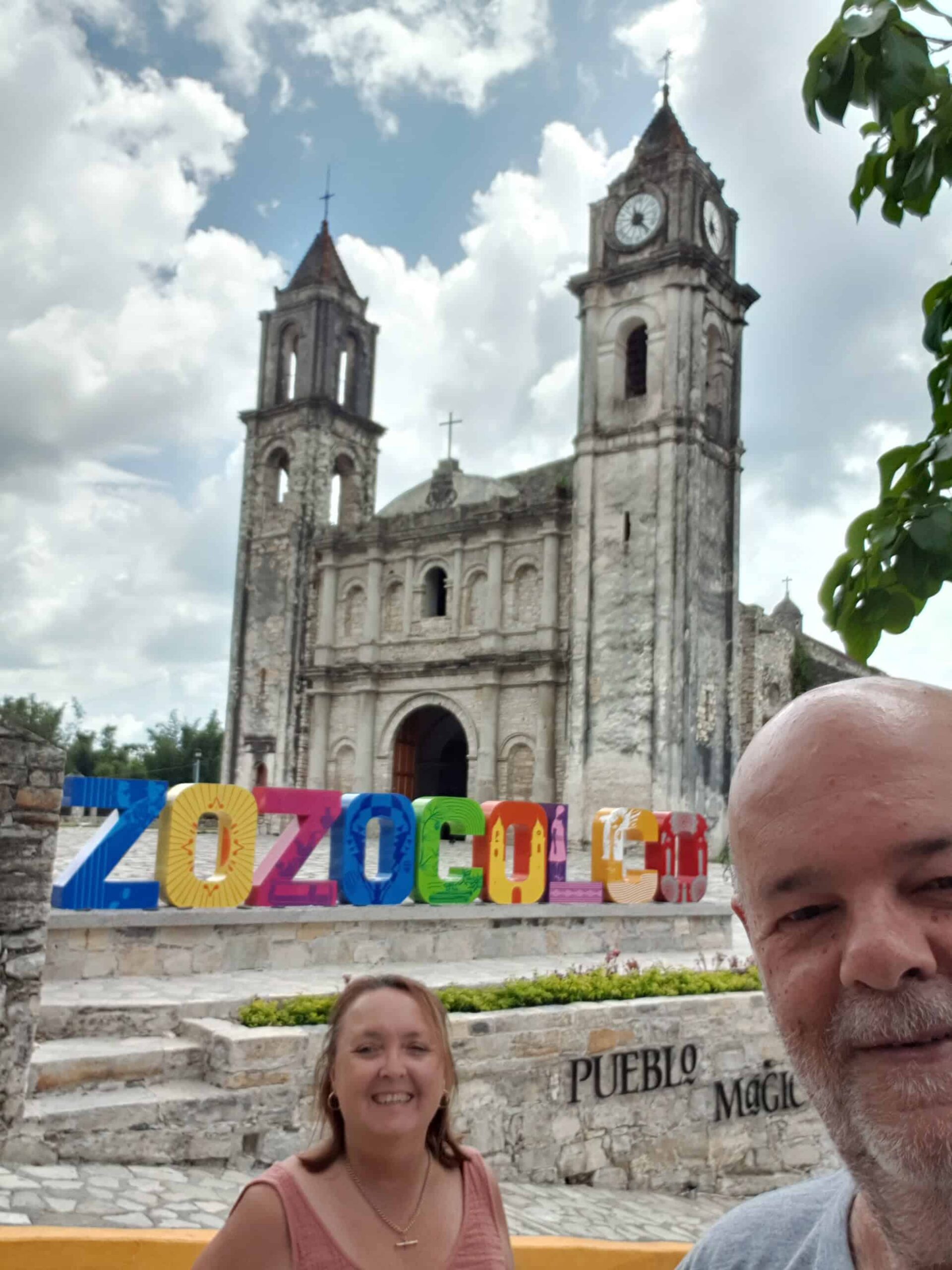 Mexico road trip Cathedral at Zozocolco