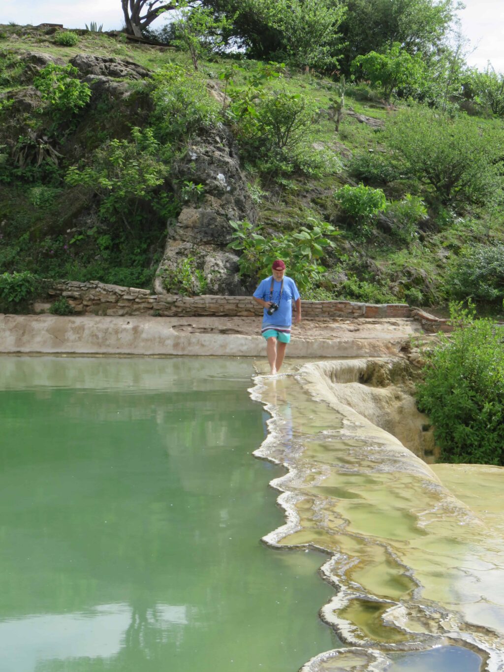 Hierve el Agua mineral pool