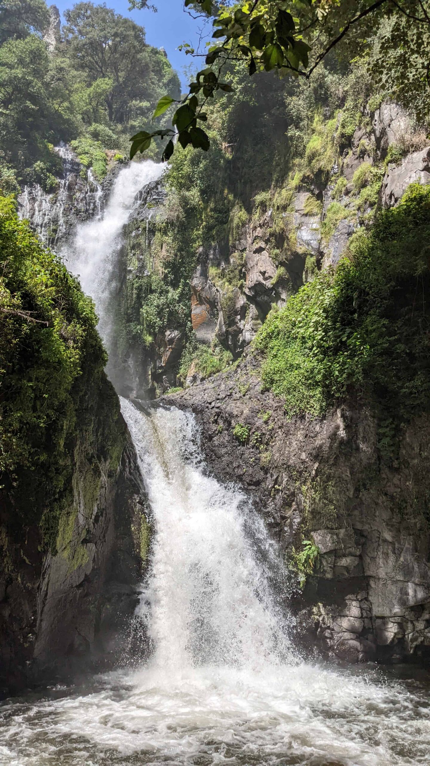 cascadas tuliman double falls