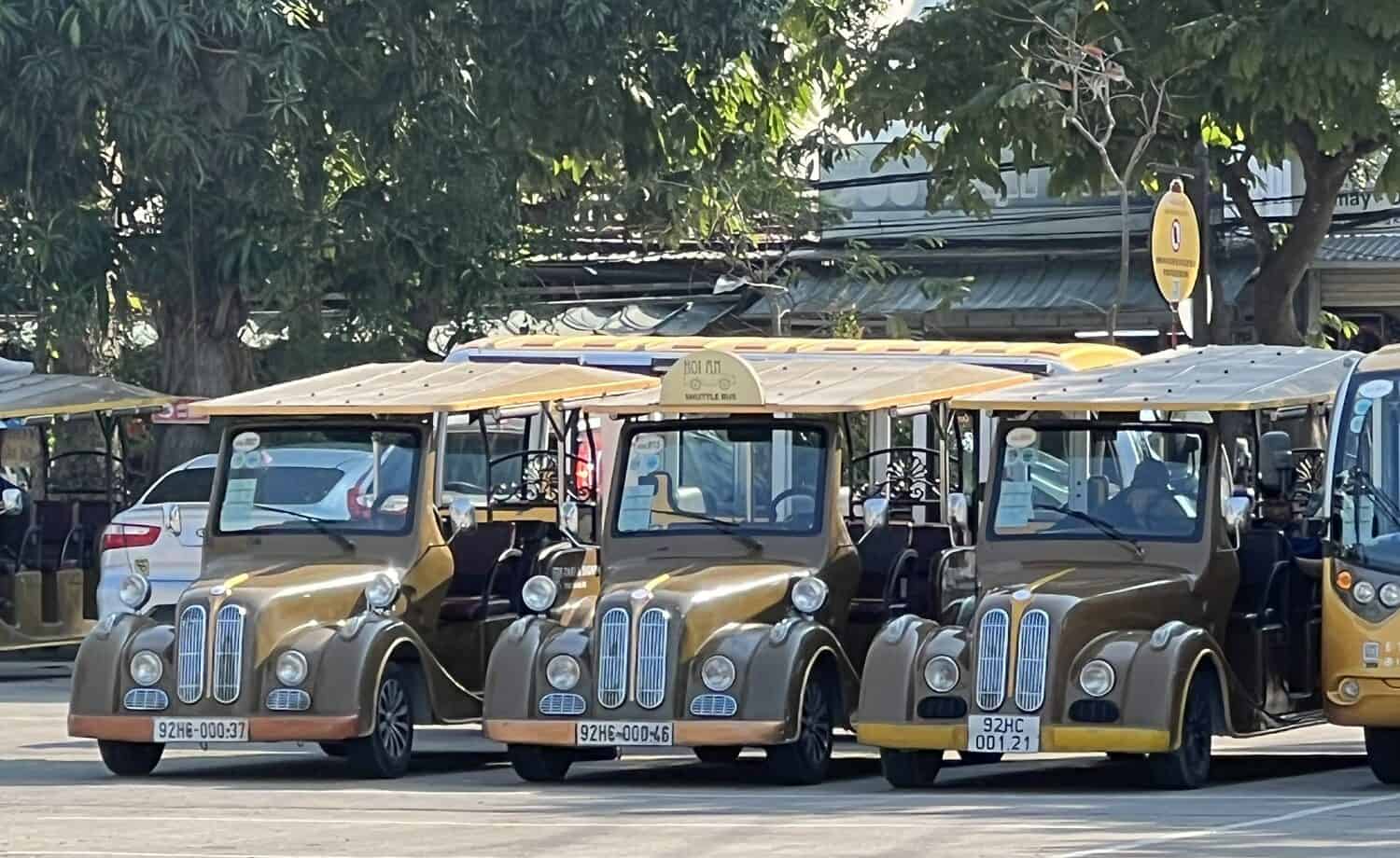 A fun way to get around on the Hoi An taxis