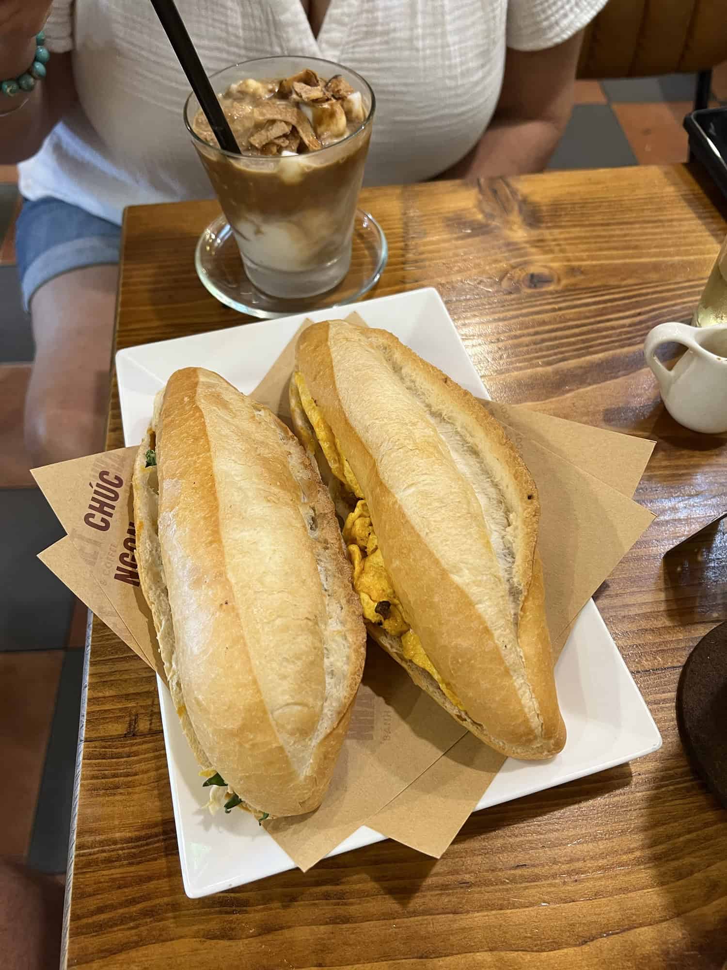 the best breakfast in vietnam at banh mi and coffee nha in da nang